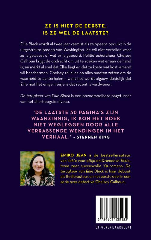 De-terugkeer-van-Ellie-Black-flaptekst-9789403135182