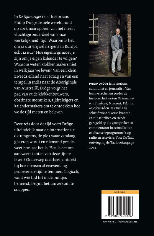 De-tijdreiziger-flaptekst-9789000401826