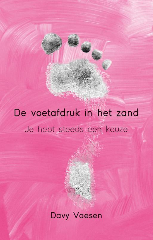 De voetafdruk in het zand