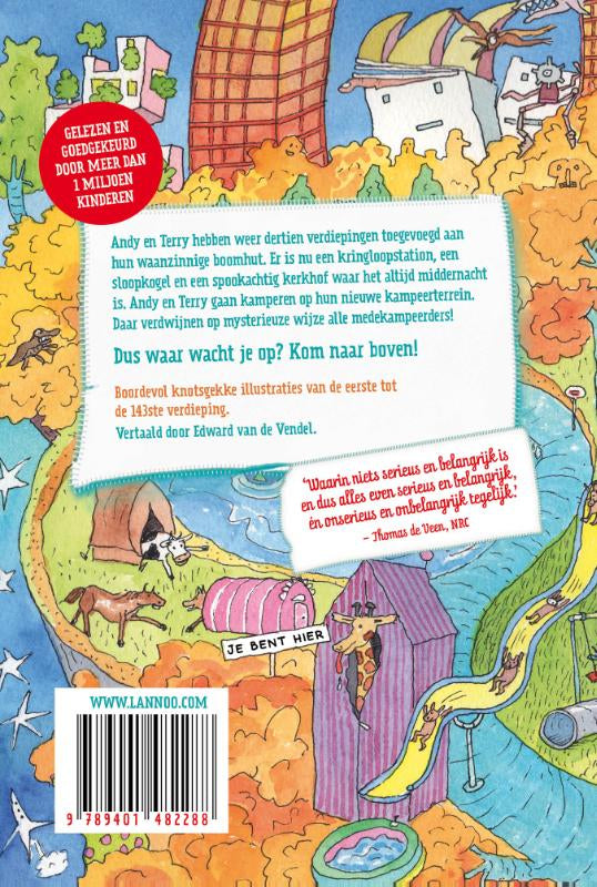 De-waanzinnige-boomhut-van-143-verdiepingen-flaptekst-9789401482288