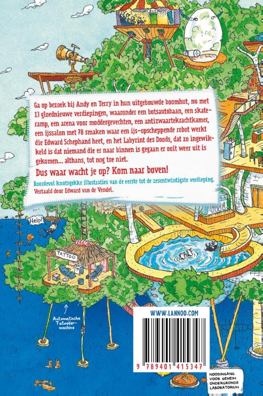 De-waanzinnige-boomhut-van-26-verdiepingen-flaptekst-9789401415347