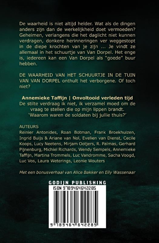 De-waarheid-over-het-schuurtje-in-de-tuin-van-Van-Dorpel-flaptekst-9789464642285