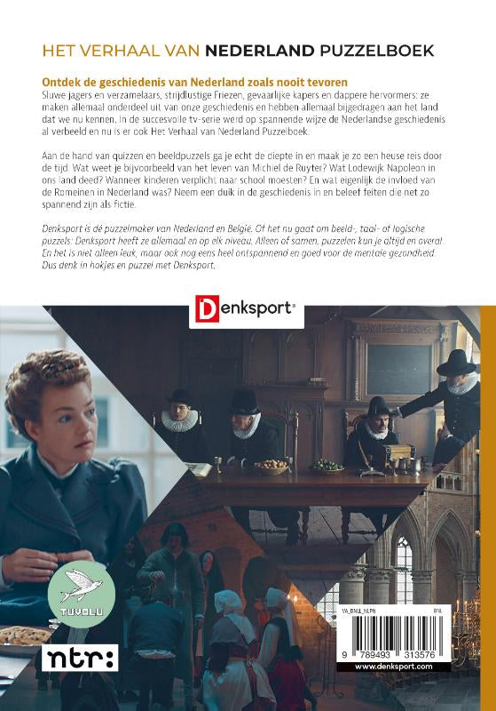 Denksport-Het-Verhaal-van-Nederland-Puzzelboek-flaptekst-9789493313576