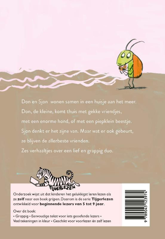 Die-kleine-is-Don-de-lange-is-Sjon-flaptekst-9789045123974
