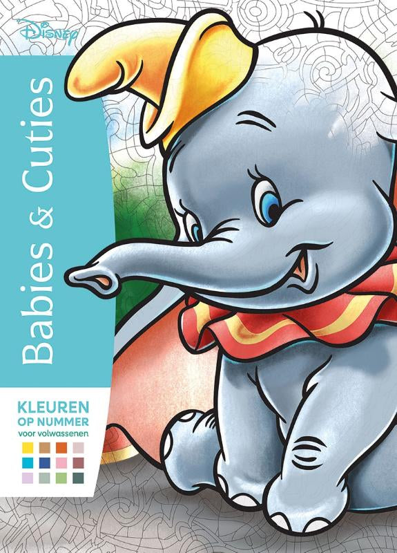 Disney-Babies-and-Cuties-kleuren-op-nummer-voor-volwassenen-boek-cover-9789044770124