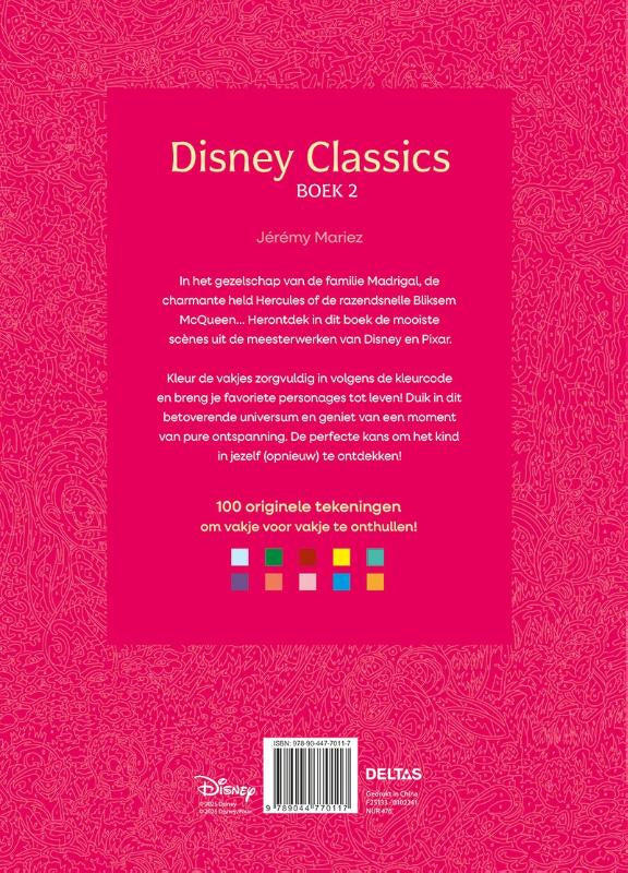 Disney-Classics-boek-2-Kleuren-op-nummer-voor-volwassenen-flaptekst-9789044770117