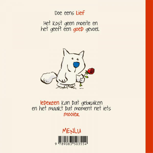 Doe-eens-lief-flaptekst-9789083503554