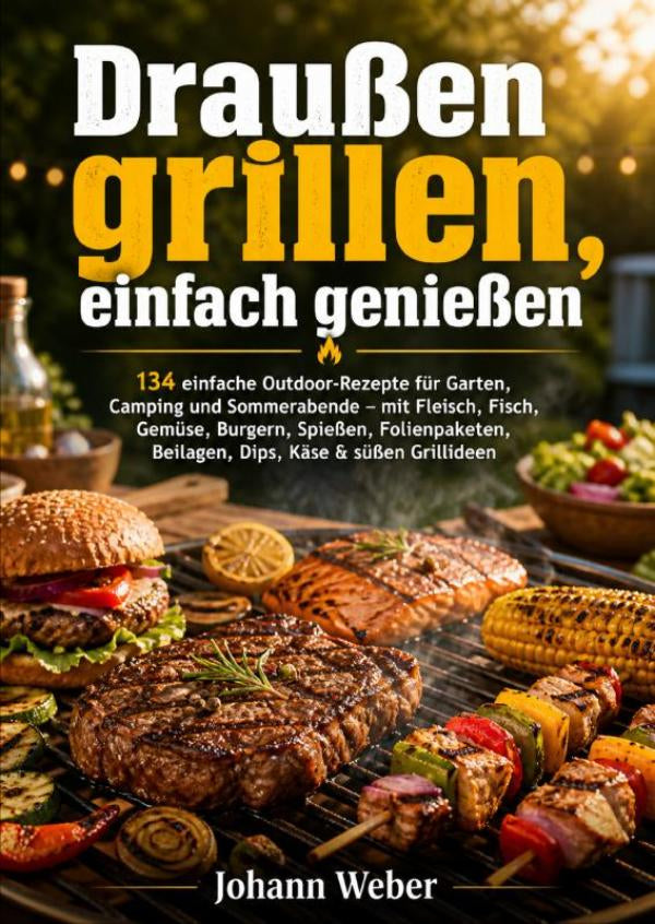 Draußen grillen, einfach genießen