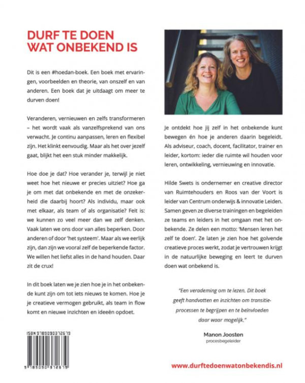 Durf-te-doen-wat-onbekend-is-flaptekst-9789090372679