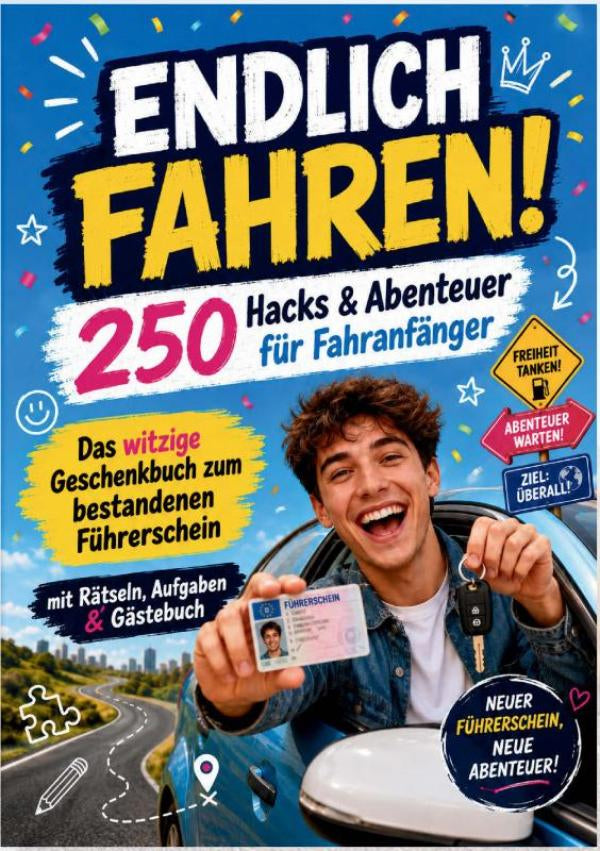 ENDLICH FAHREN! 250 Hacks & Abenteuer für Fahranfänger