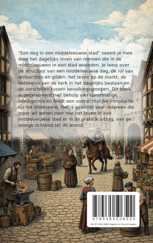 Een-dag-in-een-middeleeuwse-stad-flaptekst-9789465506500