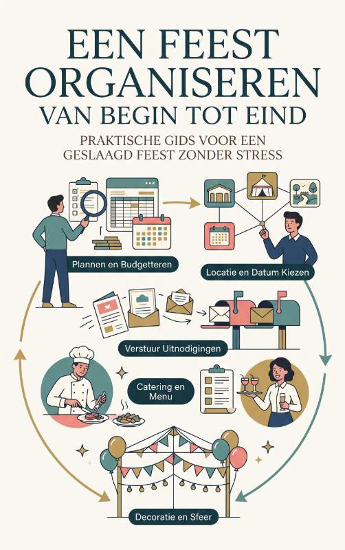Een feest organiseren van begin tot eind