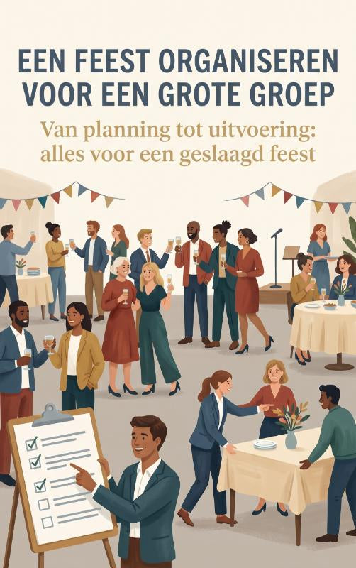 Een feest organiseren voor een grote groep
