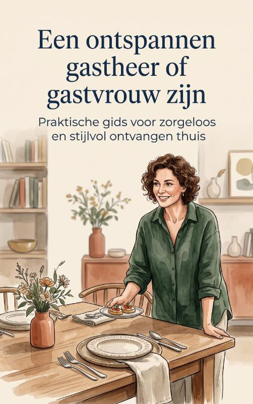 Een ontspannen gastheer of gastvrouw zijn
