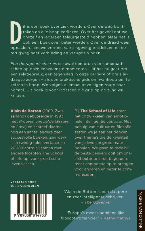 Een-therapeutische-reis-flaptekst-9789038814933