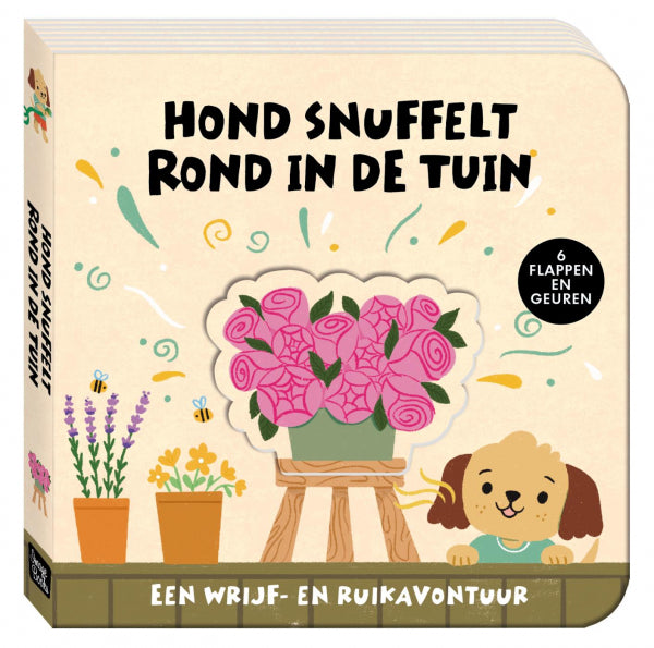 Een-wrijf-en-ruikavontuur-Hond-snuffelt-rond-in-de-tuin-boek-cover-9789465450025