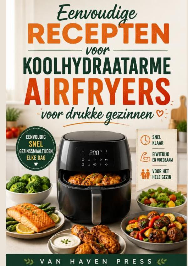 Eenvoudige recepten voor koolhydraatarme airfryers voor drukke gezinnen