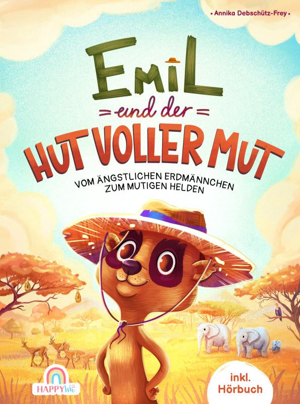 Emil-und-der-Hut-voller-Mut-Vom-angstlichen-Erdmannchen-zum-mutigen-Helden-boek-cover-9789403782188