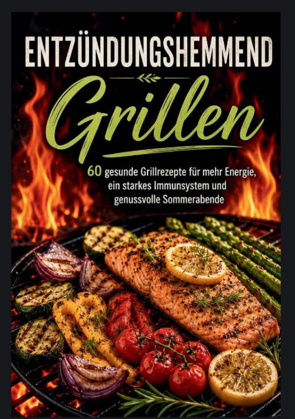 Entzündungshemmend Grillen: 60 gesunde Grillrezepte für mehr Energie, ein starkes Immunsystem und genussvolle Sommerabende