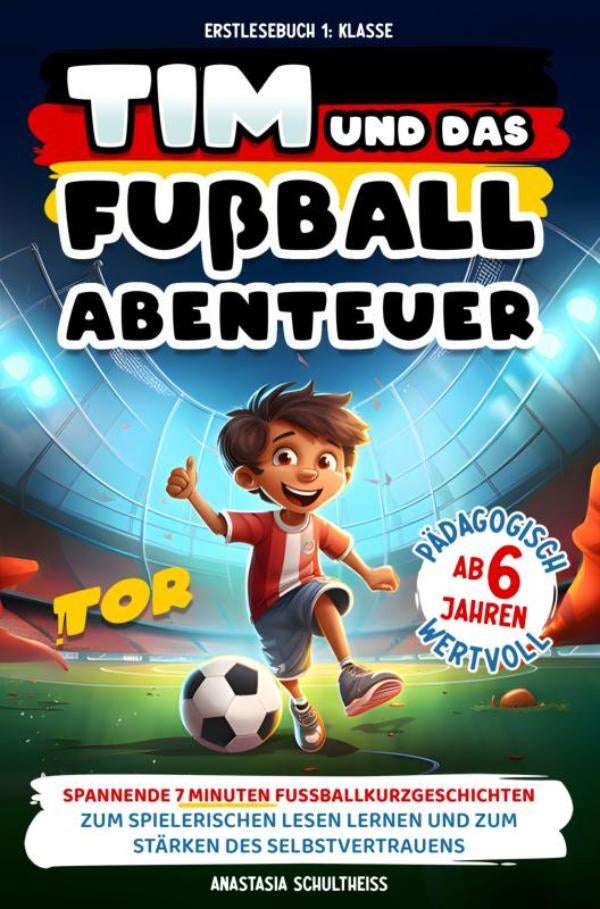 Erstlesebuch-1-Klasse-Tim-und-das-Fussball-Abenteuer-boek-cover-9789403717289