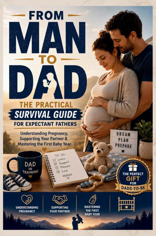 FROM MAN TO DAD the Practical Survival Guide for Expectant Fathers: Understanding Pregnancy, Supporting Your Partner & Mastering the First Baby Year