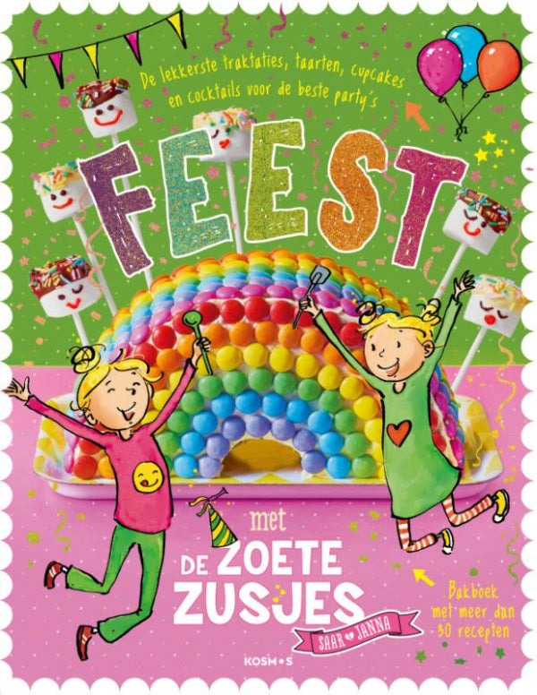 Feest-met-de-Zoete-Zusjes-bakboek-met-meer-dan-30-recepten-boek-cover-9789043928311