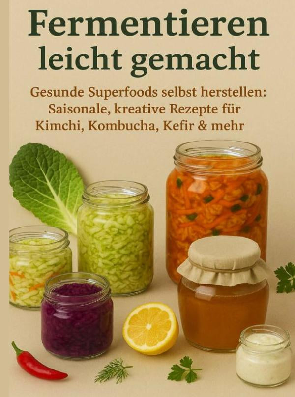 Fermentieren-leicht-gemacht-Gesunde-Superfoods-selbst-herstellen-Saisonale-kreative-Rezepte-fur-Kimchi-Kombucha-Kefir-and-mehr-boek-cover-9789403814278