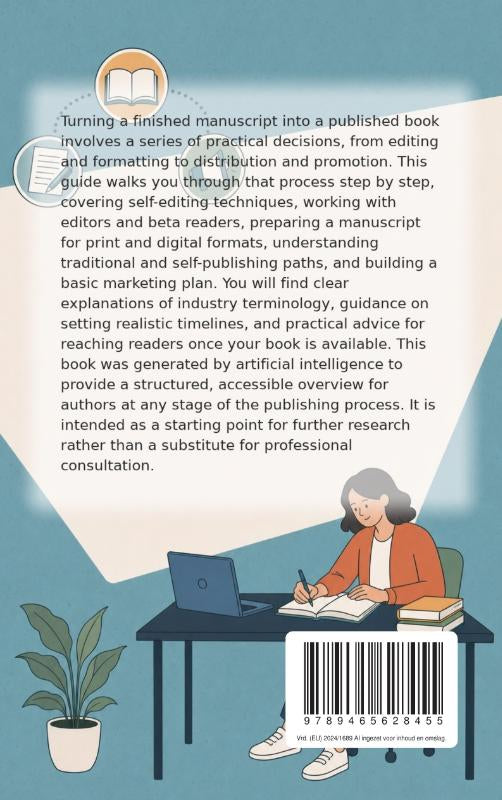 From-Manuscript-to-Published-Book-flaptekst-9789465628455