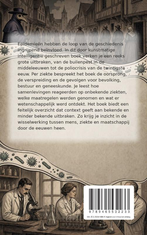 Grote-epidemieen-uit-de-geschiedenis-flaptekst-9789465532233