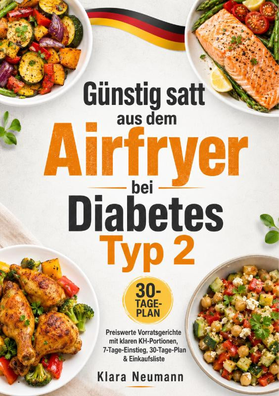 Günstig satt aus dem Airfryer bei Diabetes Typ 2