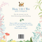 Haas-Uil-and-Vos-spelen-verstoppertje-flaptekst-9789048320707
