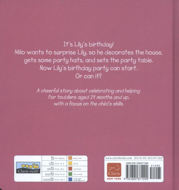 Having-a-Party-With-Lily-and-Milo-flaptekst-9781605371290