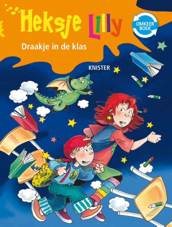 Heksje-Lilly-omkeerboek-Rare-ridder-Draakje-in-de-klas-boek-cover-9789020683295