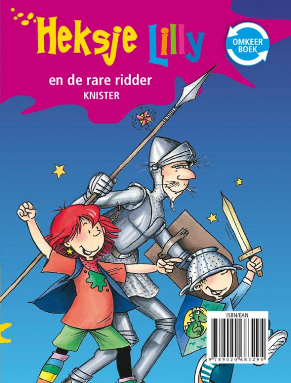 Heksje-Lilly-omkeerboek-Rare-ridder-Draakje-in-de-klas-flaptekst-9789020683295