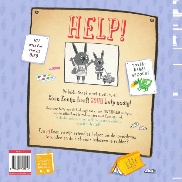 Help-Koen-Konijn-redder-van-de-bibliotheek-flaptekst-9789000392216