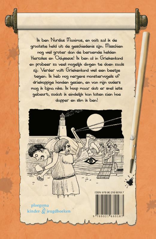 Het-dagboek-van-Nurdius-Maximus-in-Griekenland-flaptekst-9789021680187