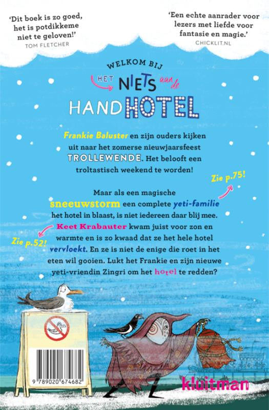 Het-niets-aan-de-hotel-Hier-zijn-heus-geen-yeti-s-flaptekst-9789020674682