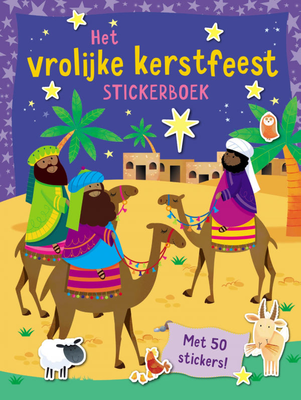 Het vrolijke kerstfeest stickerboek