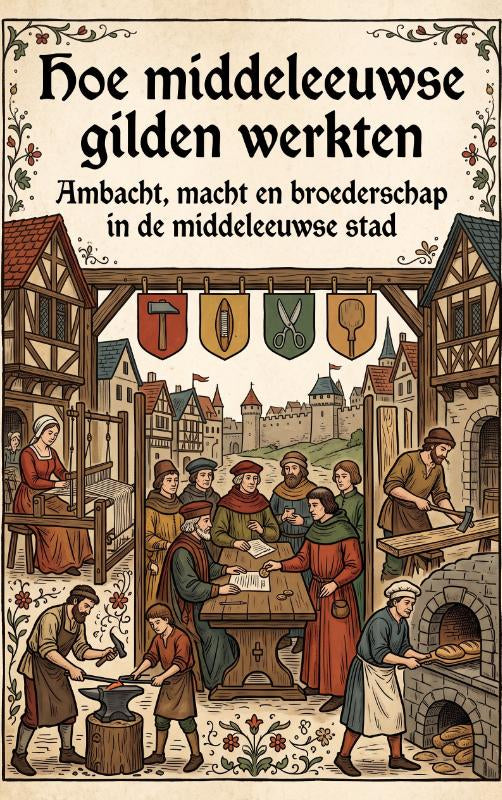 Hoe-middeleeuwse-gilden-werkten-boek-cover-9789465642475