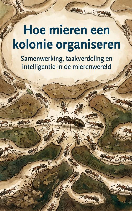 Hoe-mieren-een-kolonie-organiseren-boek-cover-9789465530581