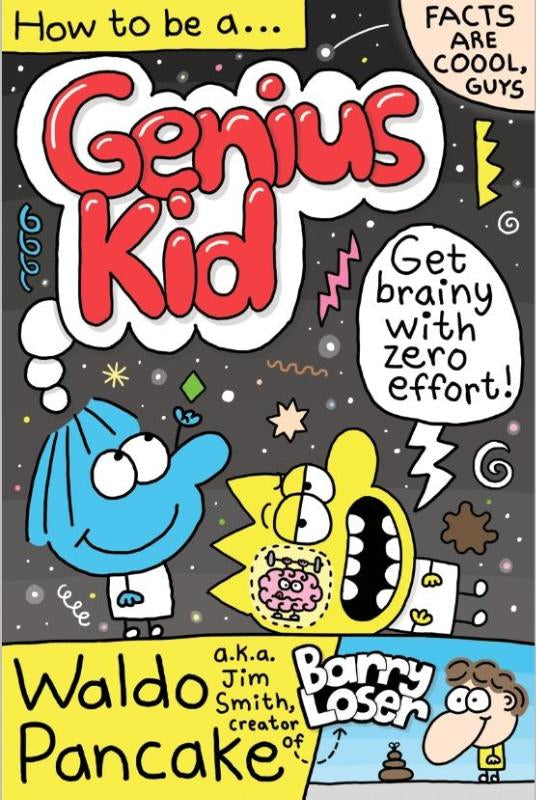 How-to-be-a-Genius-Kid-Waldo-Pancake-boek-cover-9780571380046