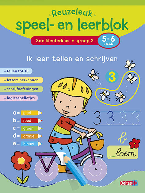 Ik leer tellen en schrijven 3de kleuterklas; groep 2; 5-6 jaar