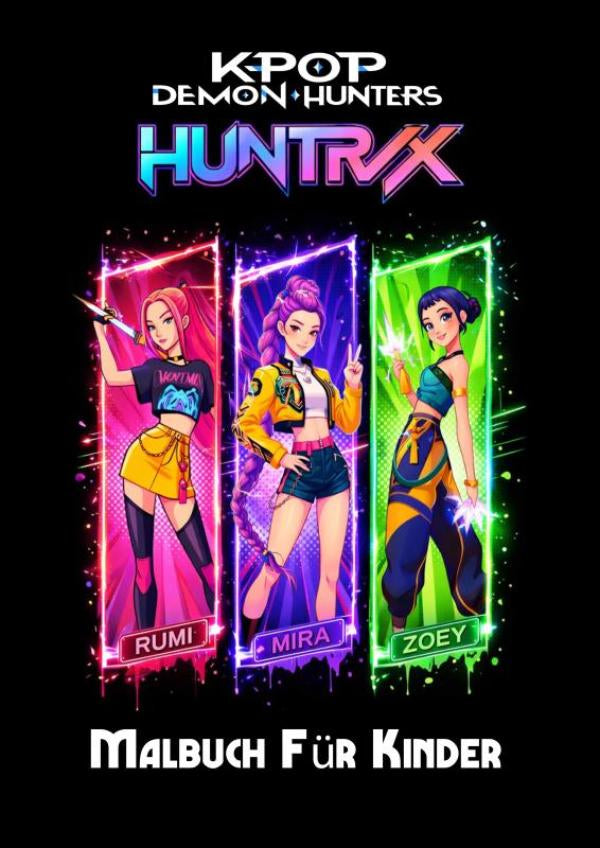K-Pop-Demon-Hunters-Malbuch-fur-Kinder-boek-cover-9789403911281