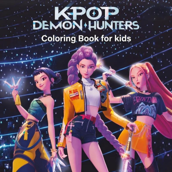 KPOP-Demon-Hunters-Coloring-Book-boek-cover-9789403892542