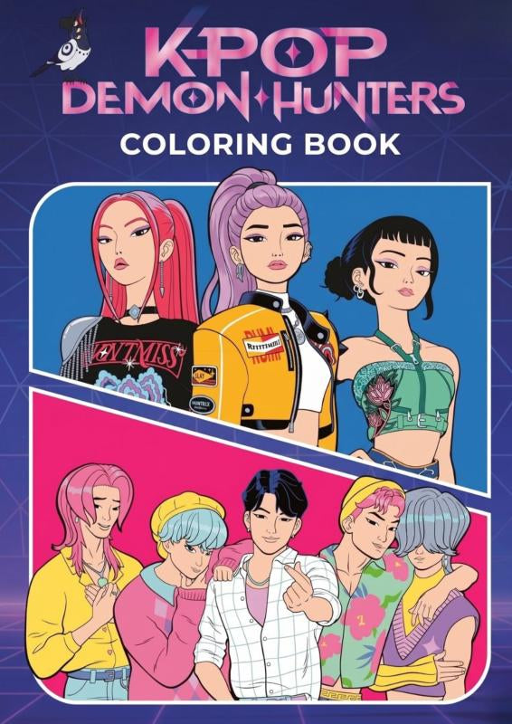 KPop-Demon-Hunters-Coloring-Book-boek-cover-9789403892382
