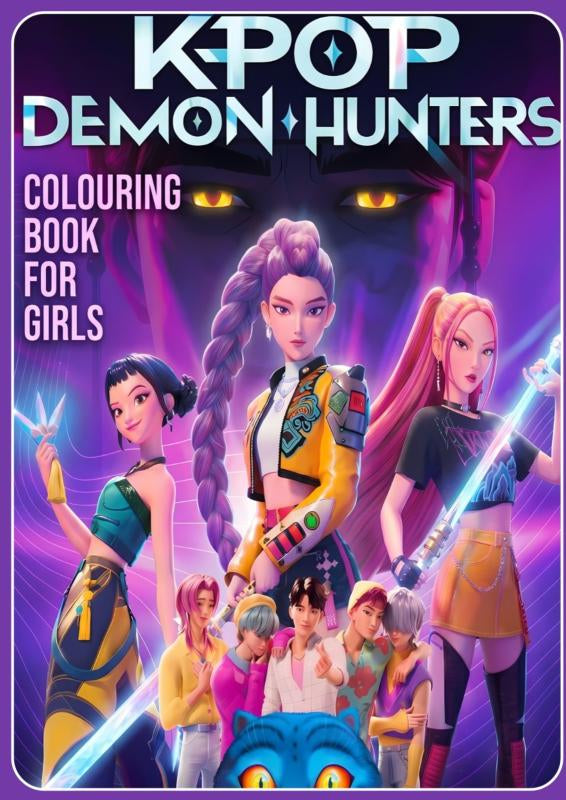 KPop-Demon-Hunters-Colouring-Book-boek-cover-9789403892375