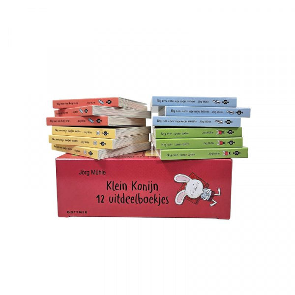 Klein-Konijn-12-uitdeelboekjes-flaptekst-9789025778835