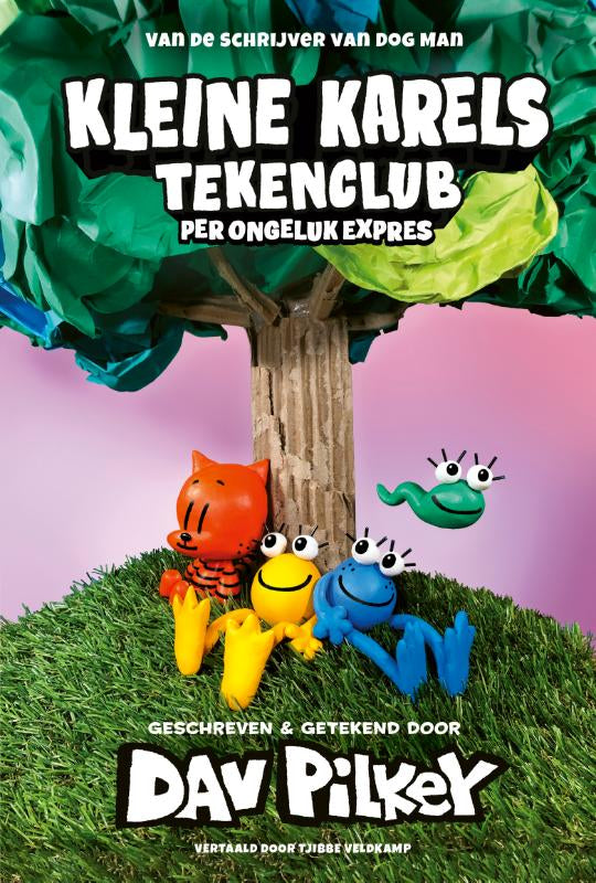 Kleine-Karels-tekenclub-3-Per-ongeluk-expres-boek-cover-9789464530360