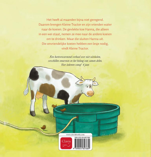 Kleine-Tractor-en-de-gevlekte-koe-flaptekst-9789044857689