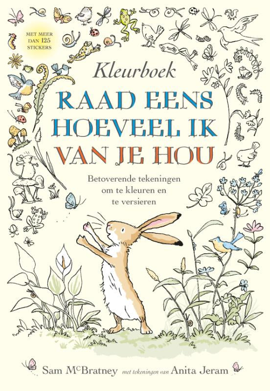Kleurboek raad eens hoeveel ik van je hou